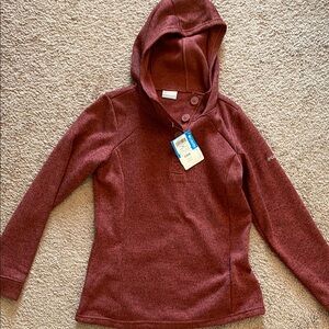 Columbia Women's Maroon Hooded Top